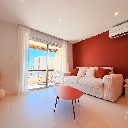 Magnifique T2 Proche Du Centre De Sur 아파트 사나리쉬르메르